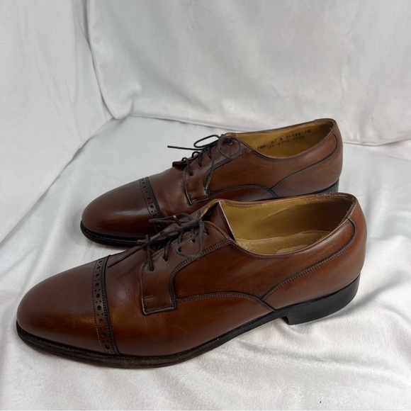 Johnston & Murphy Tan Tumbled Full Grain Hawthorn Cap Toe main image 5
